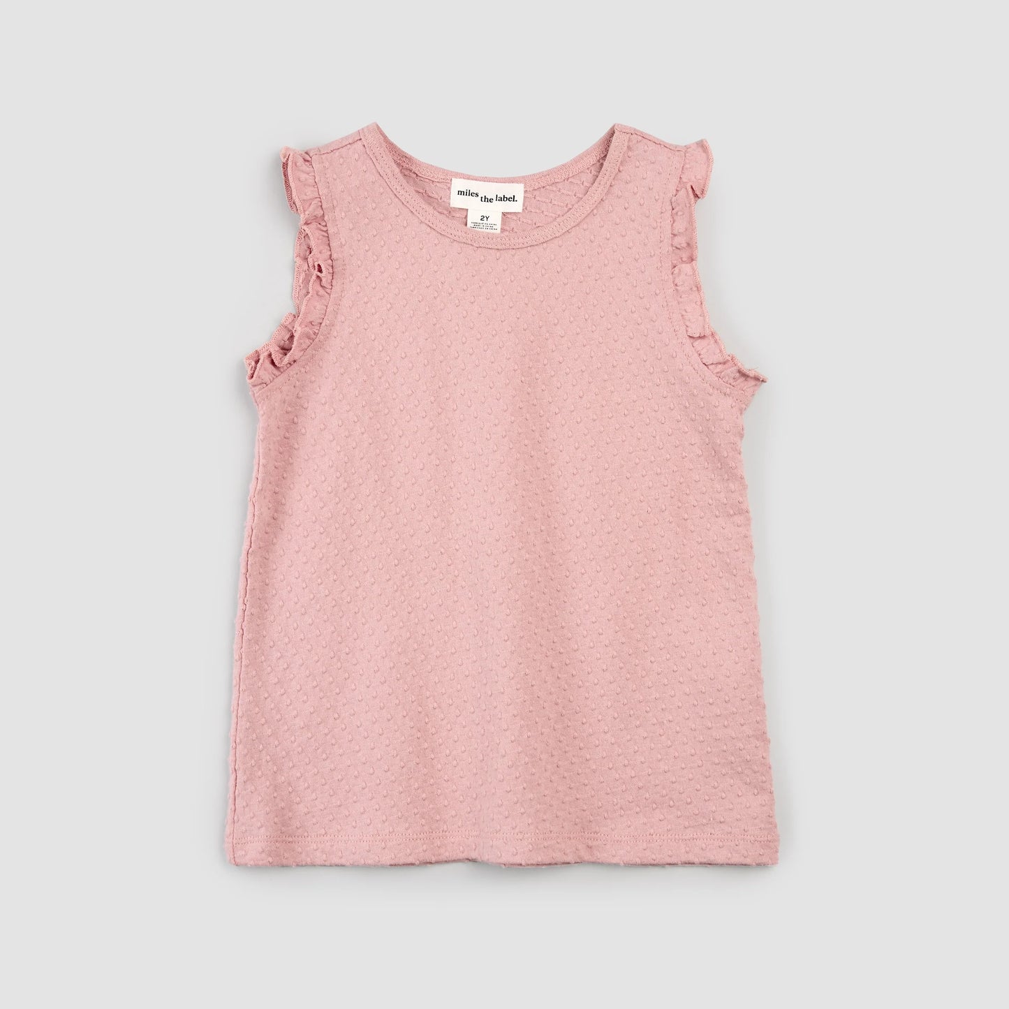 Rose Dotted Jersey Tank Top