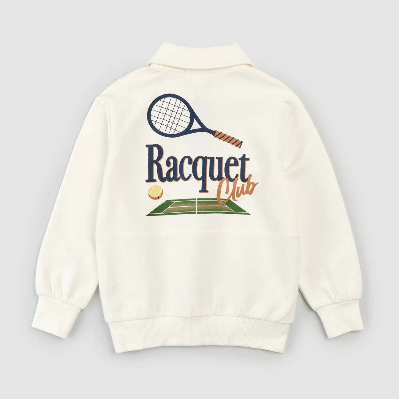 Racquet Club Half Zip Polo Sweater