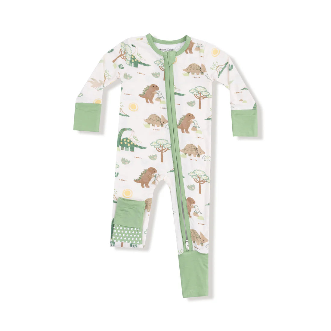 Baby Love Dinos 2-Way Zipper Romper