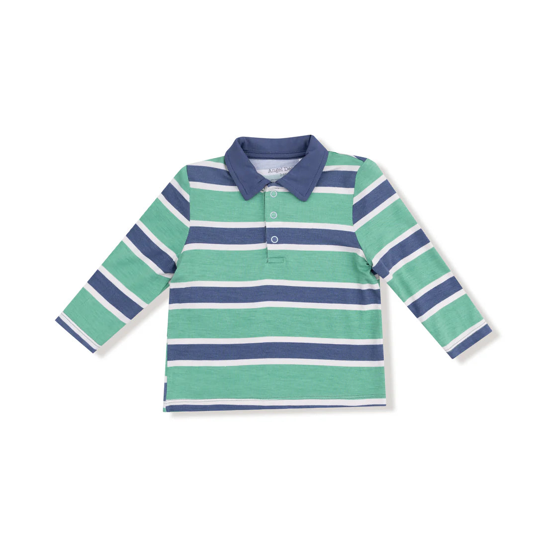 Polo Long Sleeve Shirt - Rugby Stripe