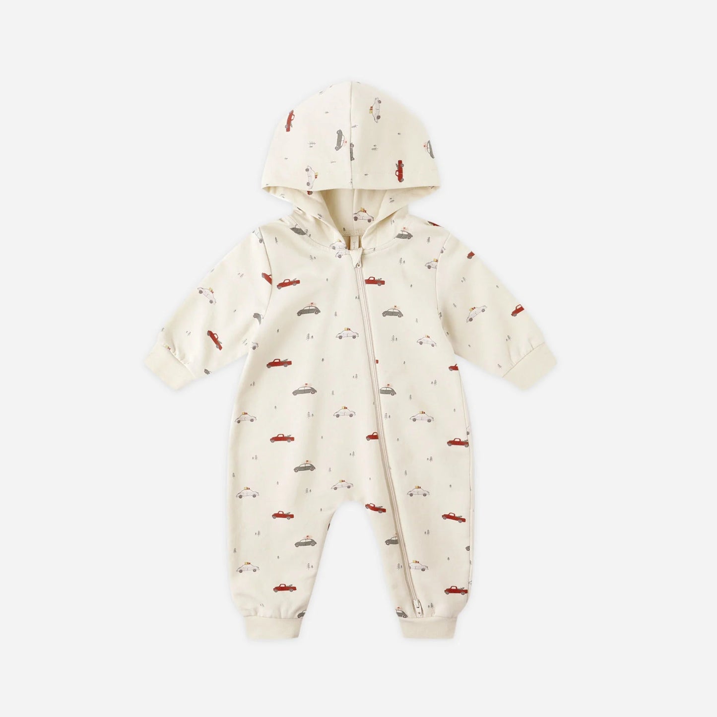 Hooded Jumpsuit - Cars