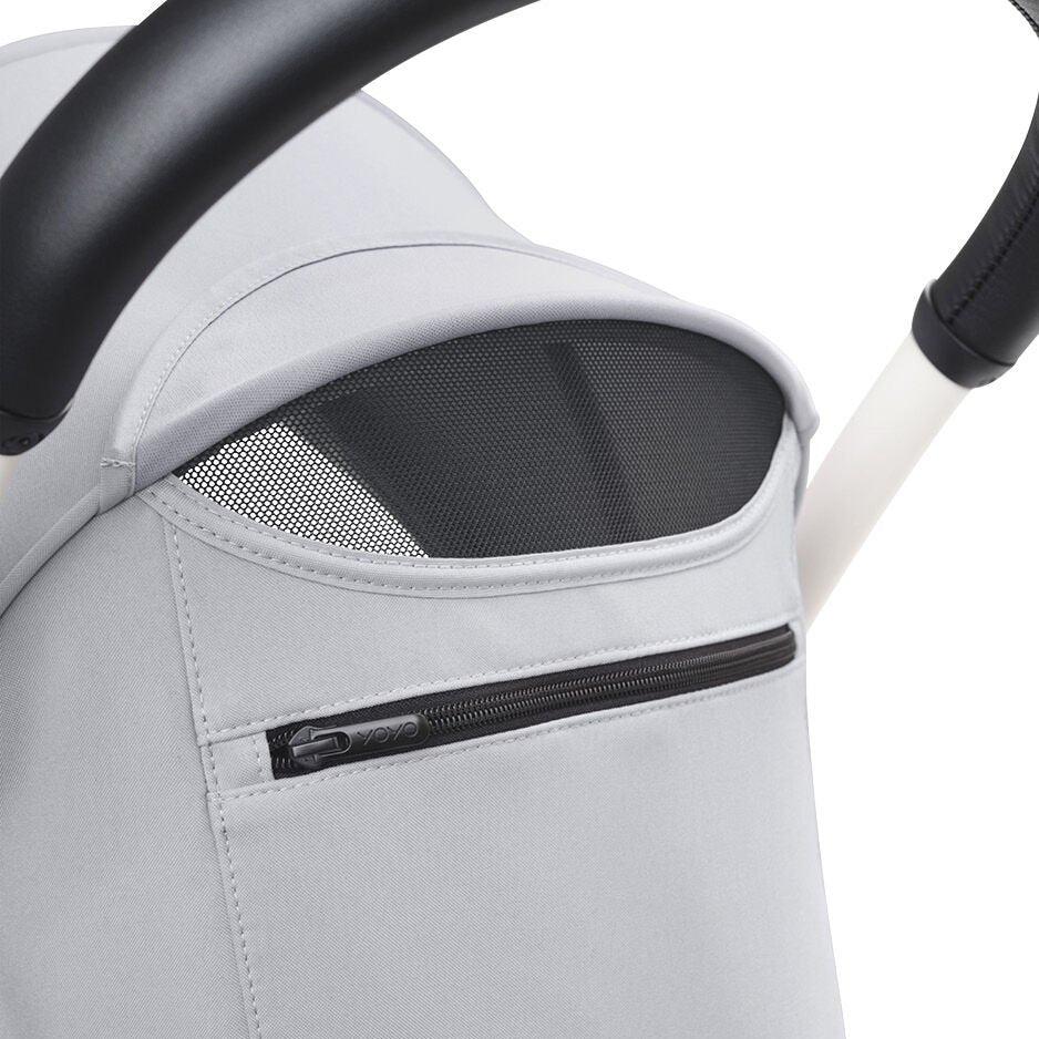 Stokke® YOYO³ Stroller From 6 Months - Stone on White Frame