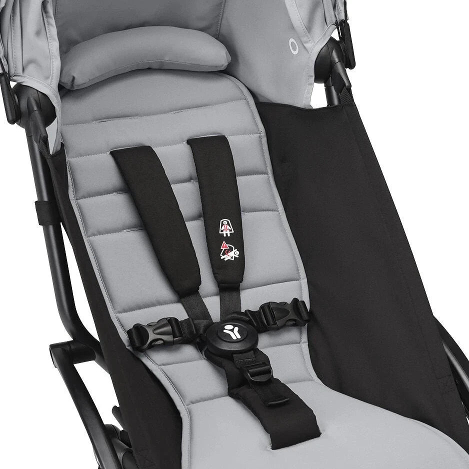 Stokke® YOYO³ Stroller From 6 Months - Stone on Black Frame