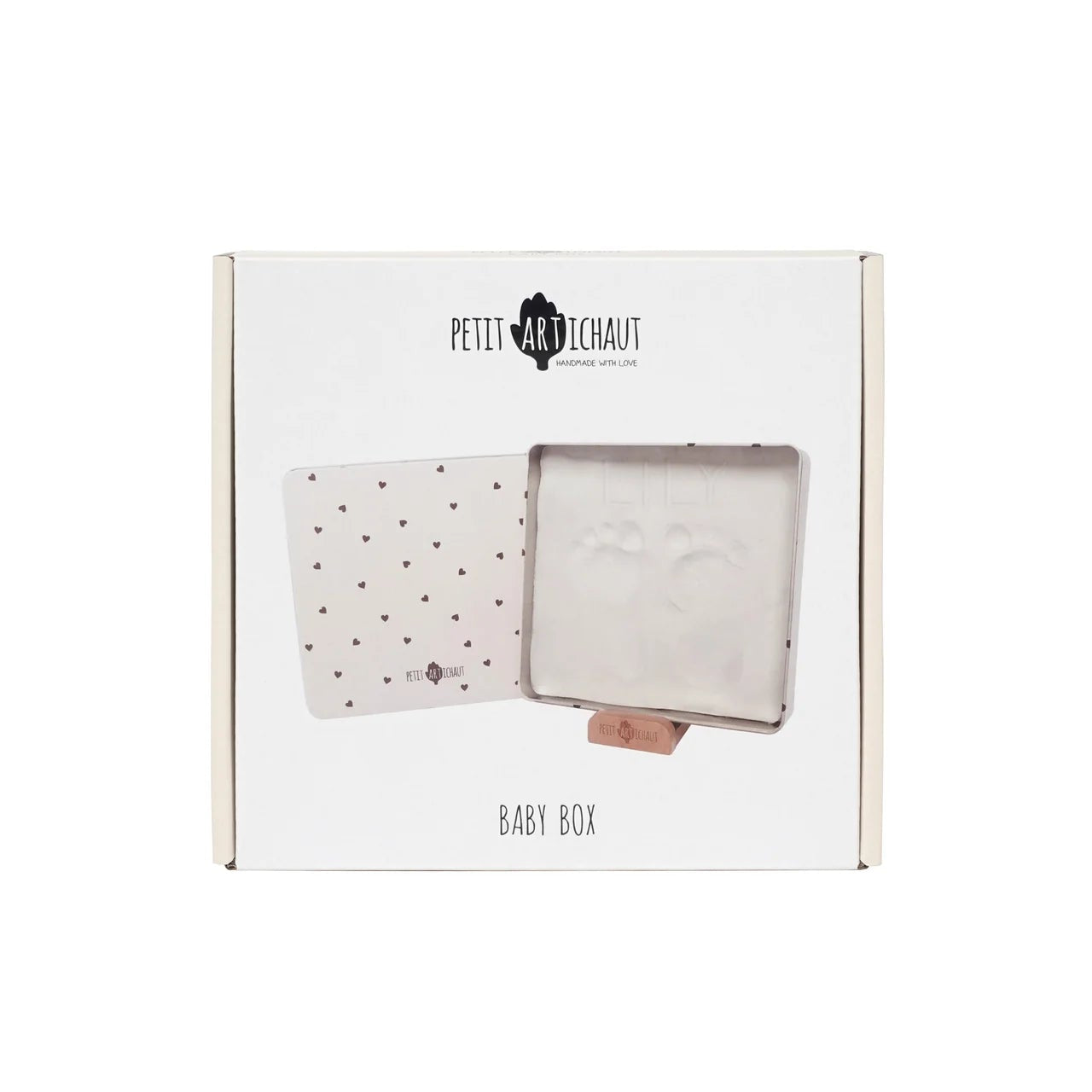 Baby Box Square - Pretty Hearts