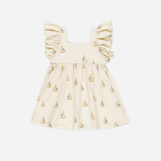 Mariposa Dress - Sailboats