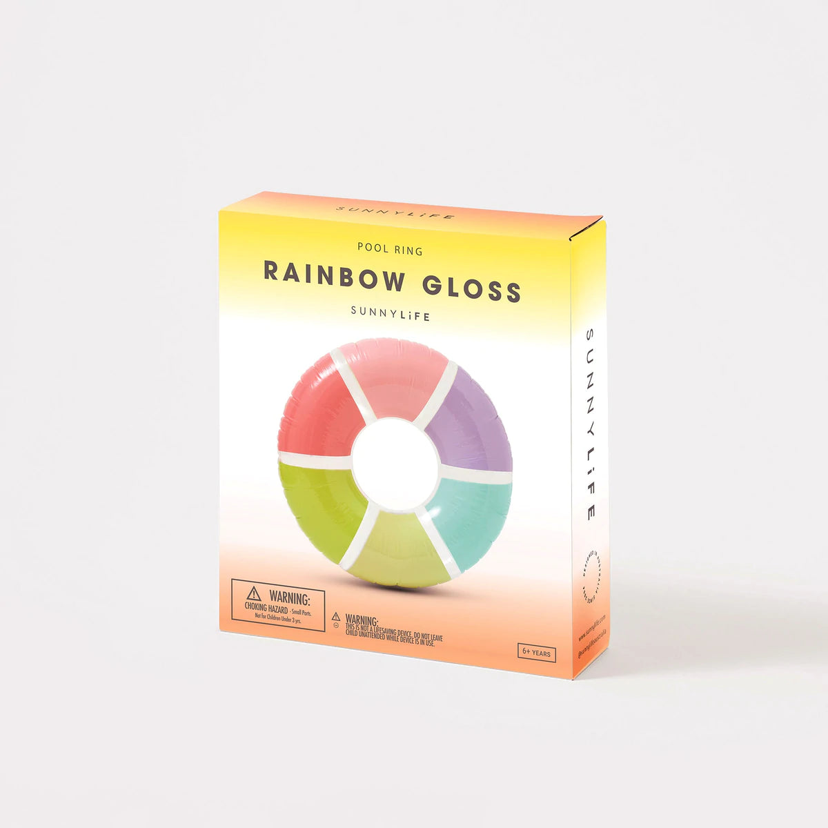 SUNNYLIFE Pool Ring Rainbow Gloss SUNNYLIFE Pool Ring Rainbow Gloss