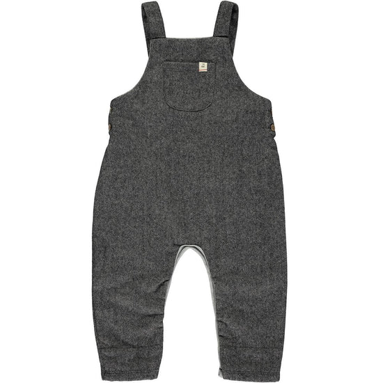 Gleason Jersey Overalls - Charcoal Woven