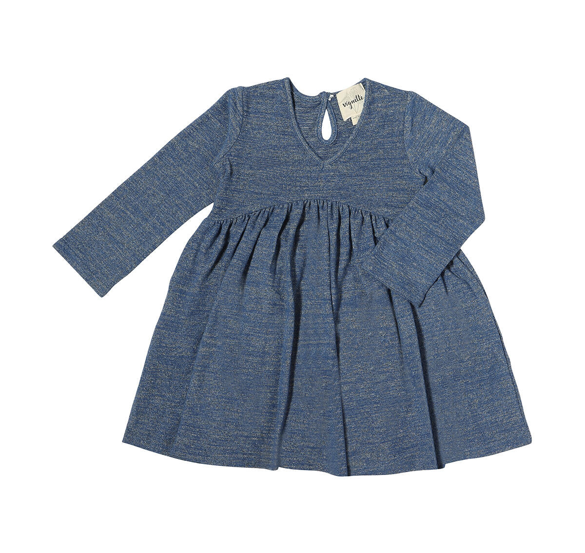 Winnie Dress - Heathered Navy