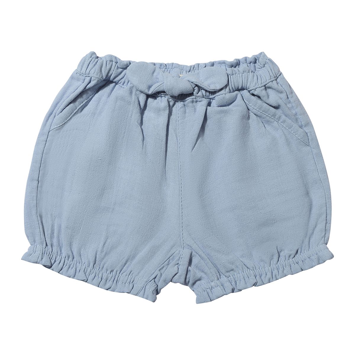 Lucy Shorts - Blue Chambray