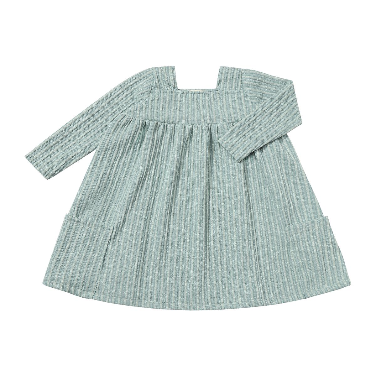 Rylie Long Sleeve Dress - Sage Green