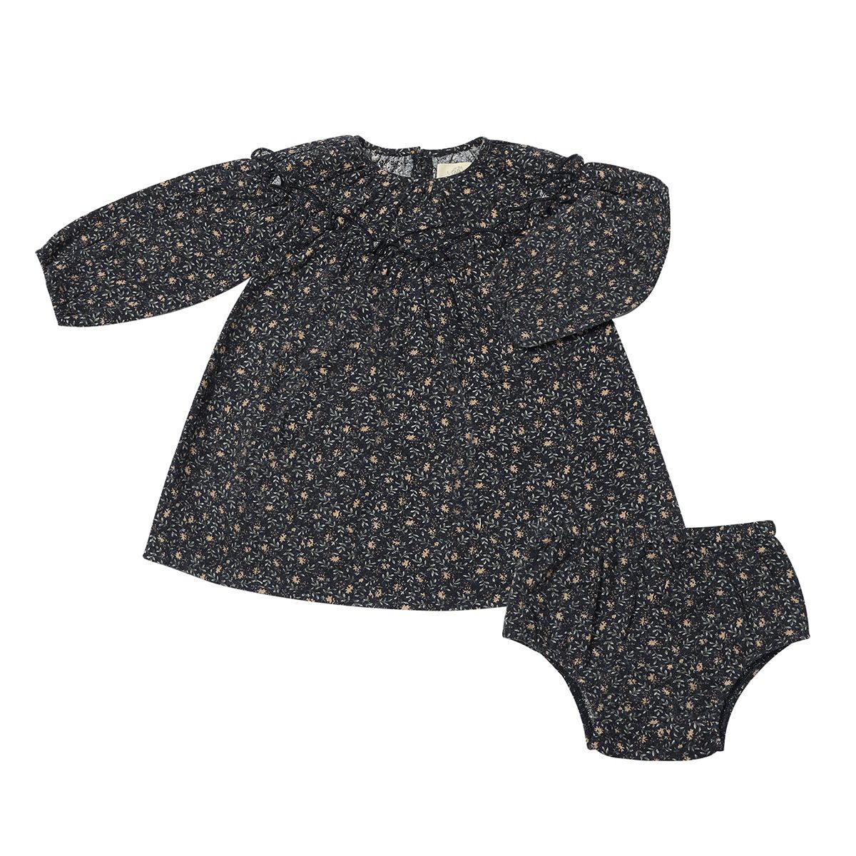 June Dress - Black Floral