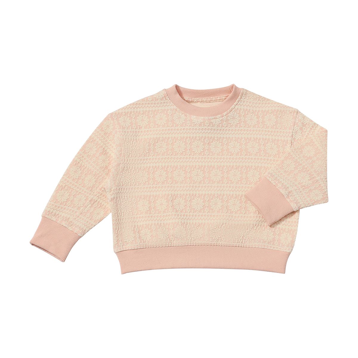 Myla Sweatshirt - Pink Snowflake