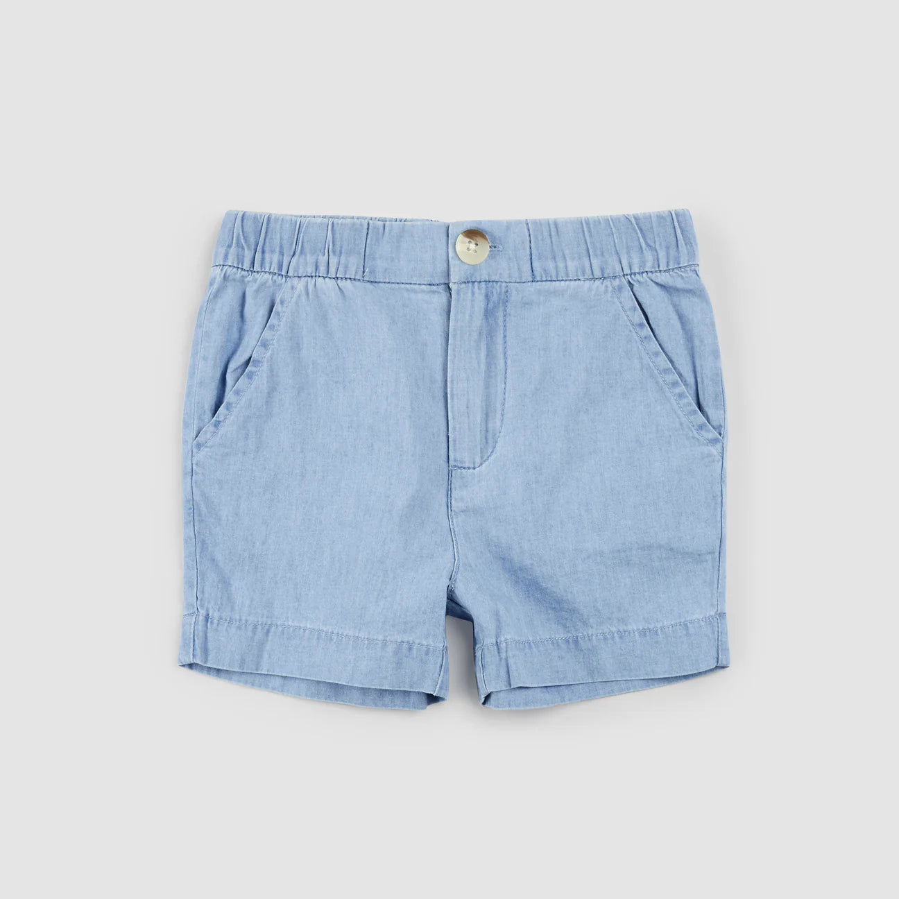 Sky Chambray Shorts