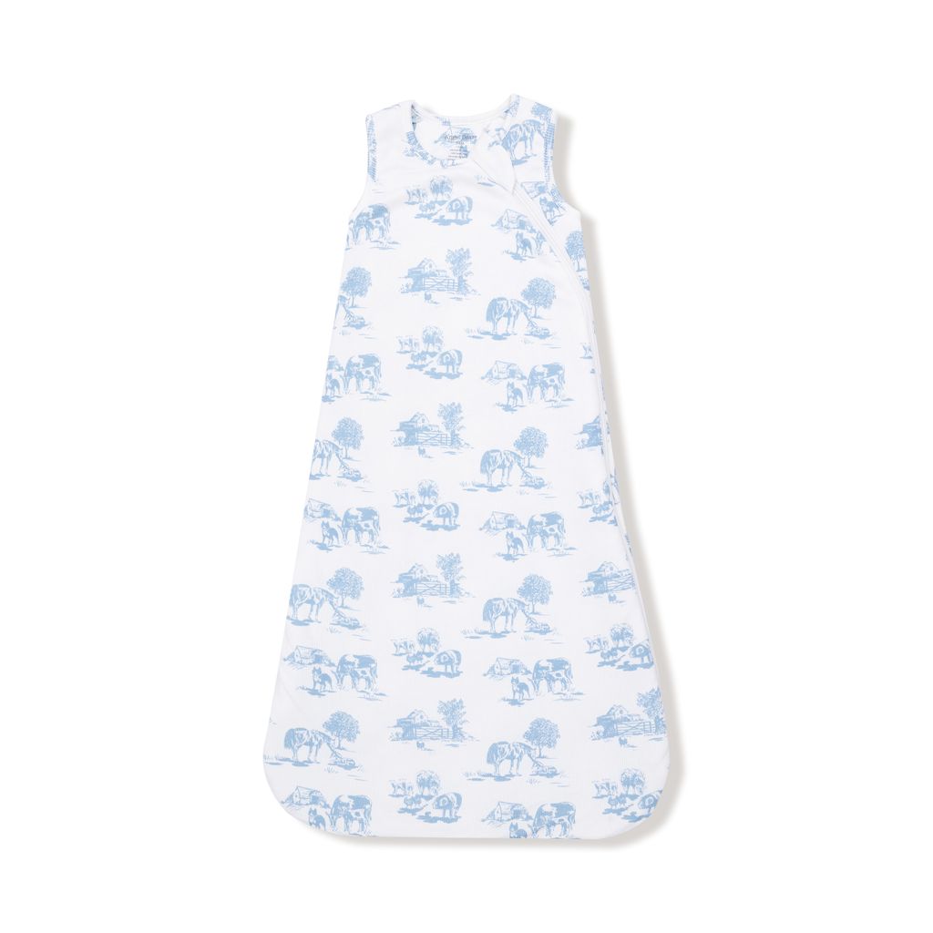 Farm Toile Blue Sleep Bag