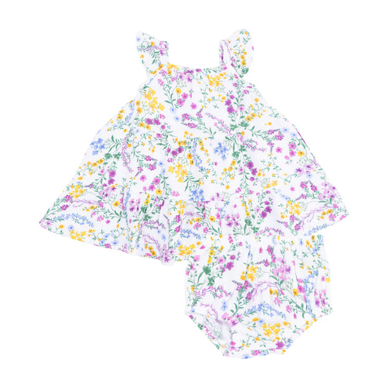 Cottage Climbing Floral Twirly Sundress
