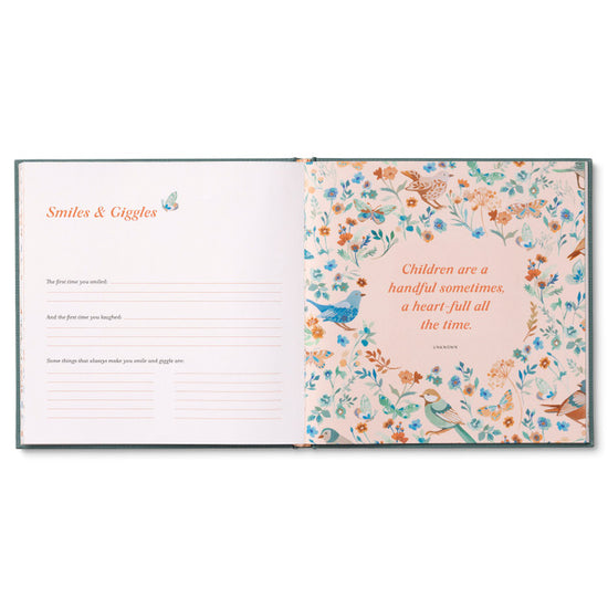 Welcome Baby: A Keepsake Book of Memories & Milestones
