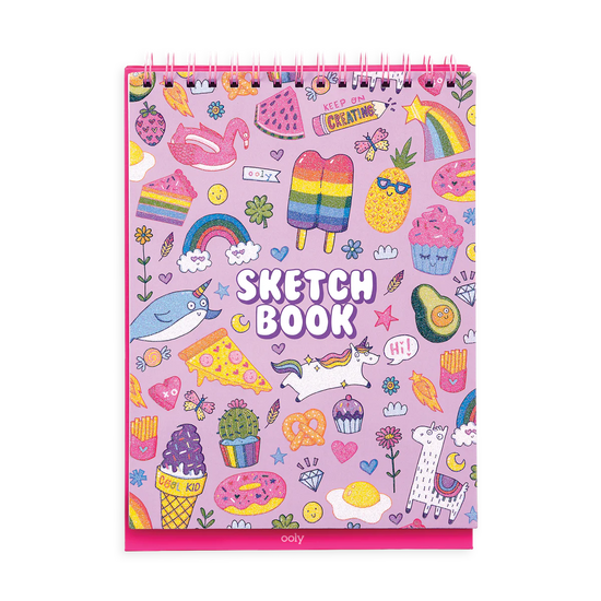 Sketch & Show Standing Sketchbook: Cute Doodle World