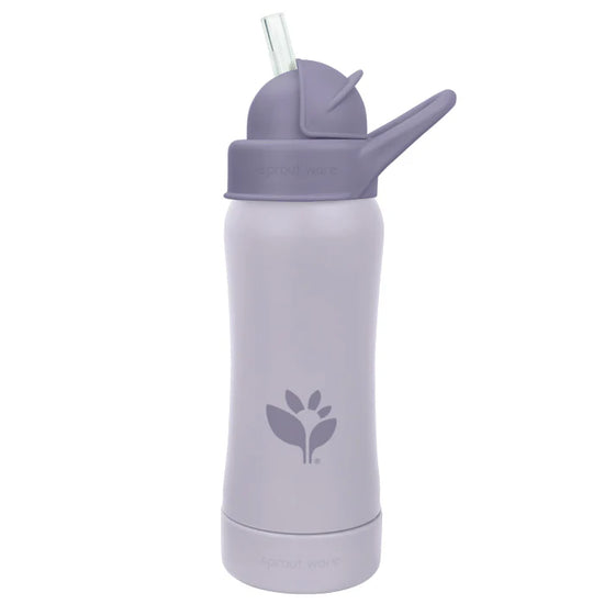 Sprout Ware® Straw Bottle - Plum