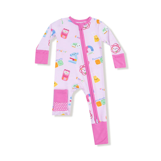 Future Scientist Pink Convertible Romper