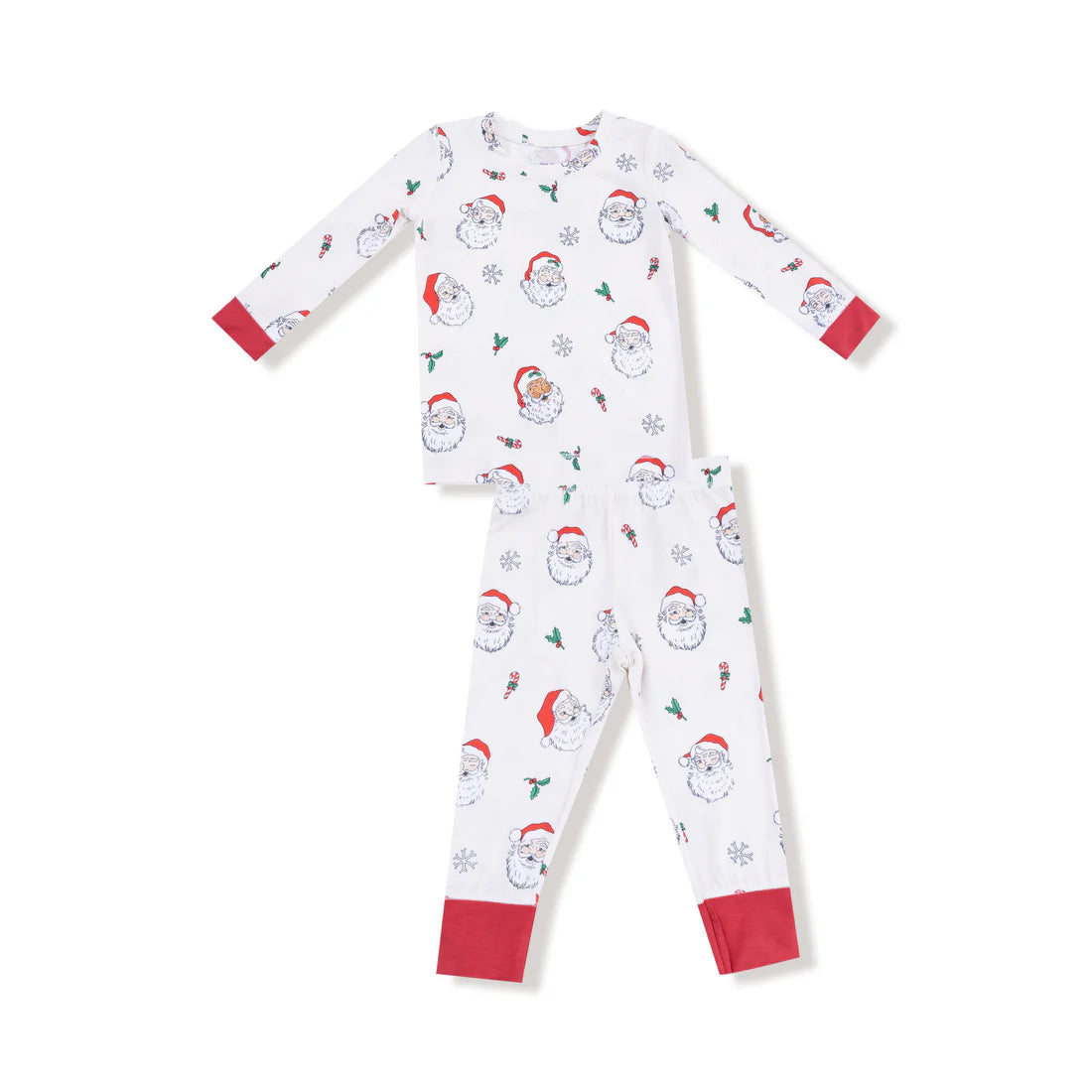 Vintage Santas  Long Sleeve Loungewear Set