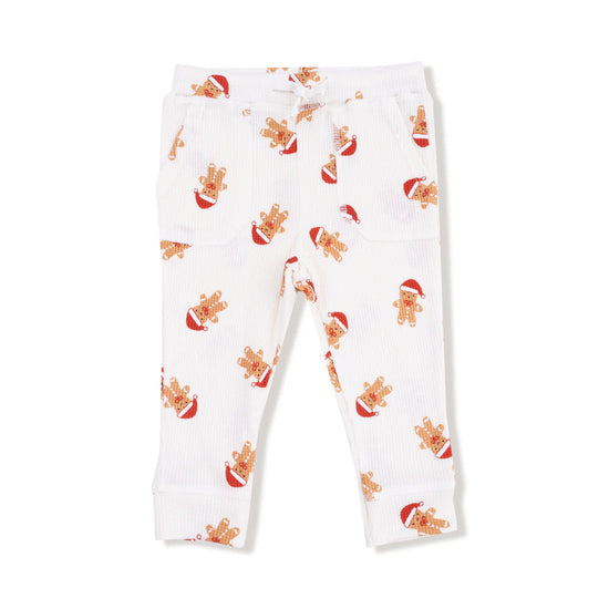 Gingerbread  Waffle Jogger Pant