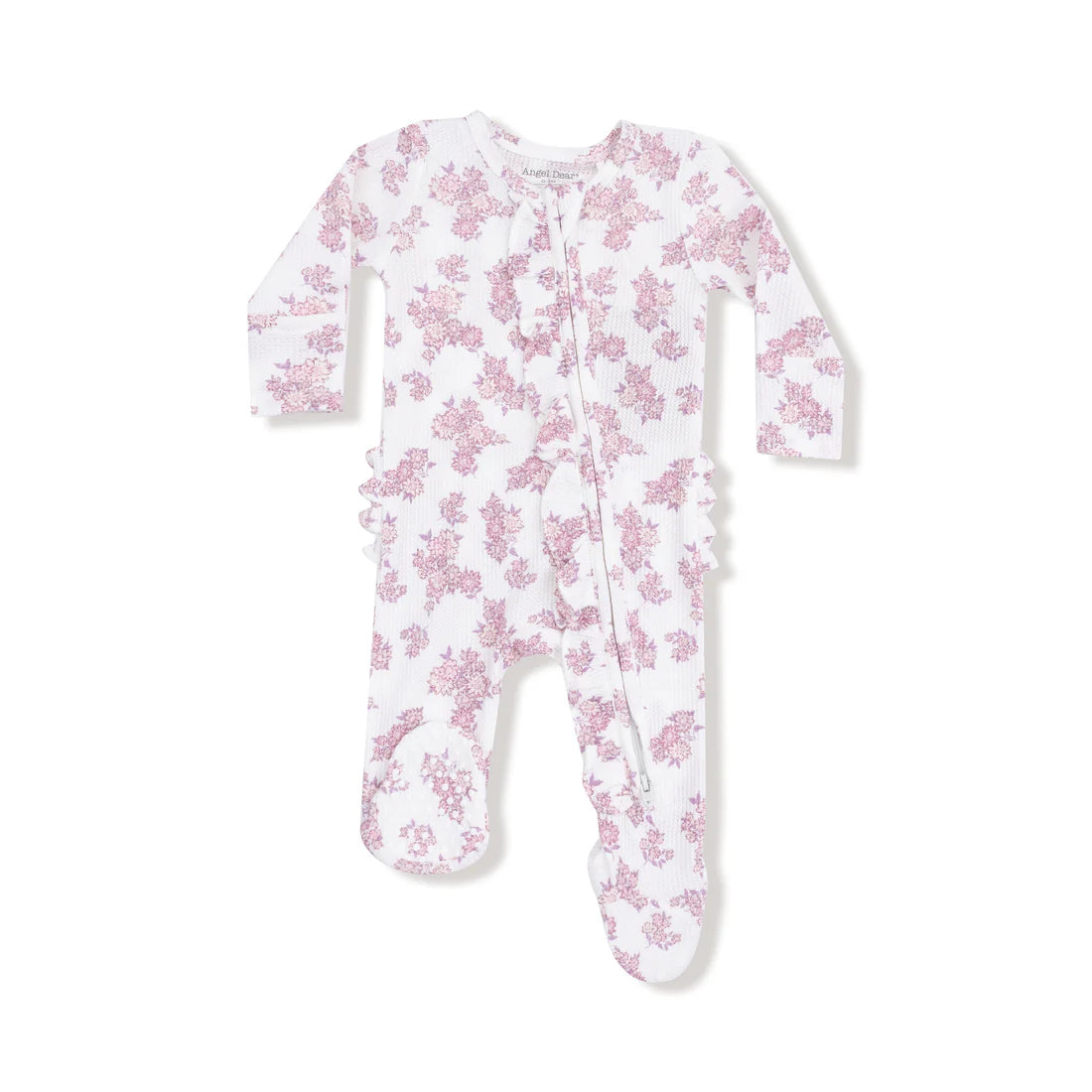 Countryside Coreopsis 2-Way Zipper Ruffle Back Footie