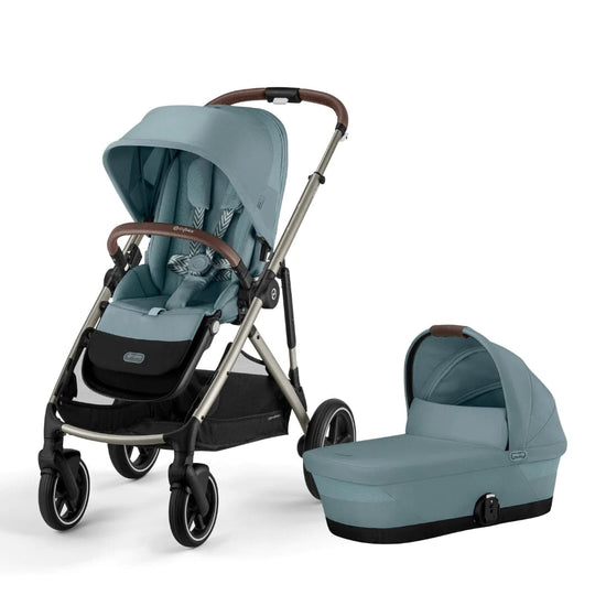 Gazelle S 2 Stroller + Cot Bundle - Sky Blue