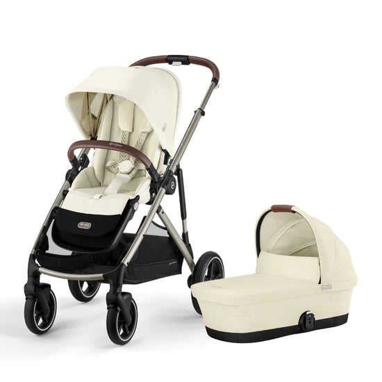 Gazelle S 2 Stroller + Cot Bundle - Seashell Beige