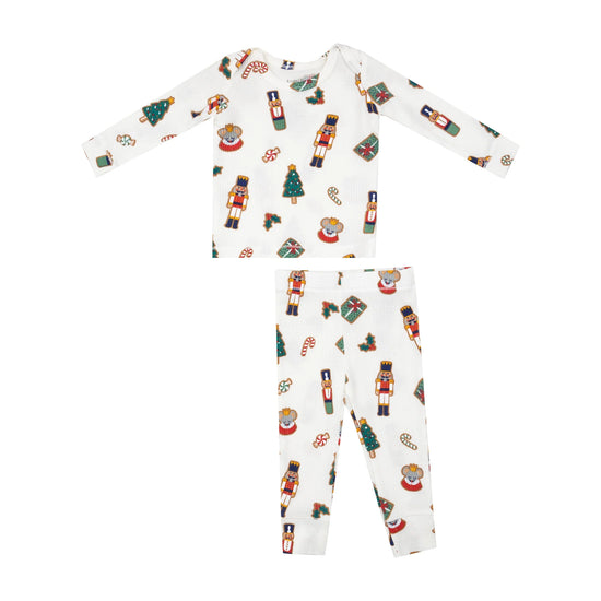 Nutcracker Christmas Cookies Long Sleeve Loungewear Set