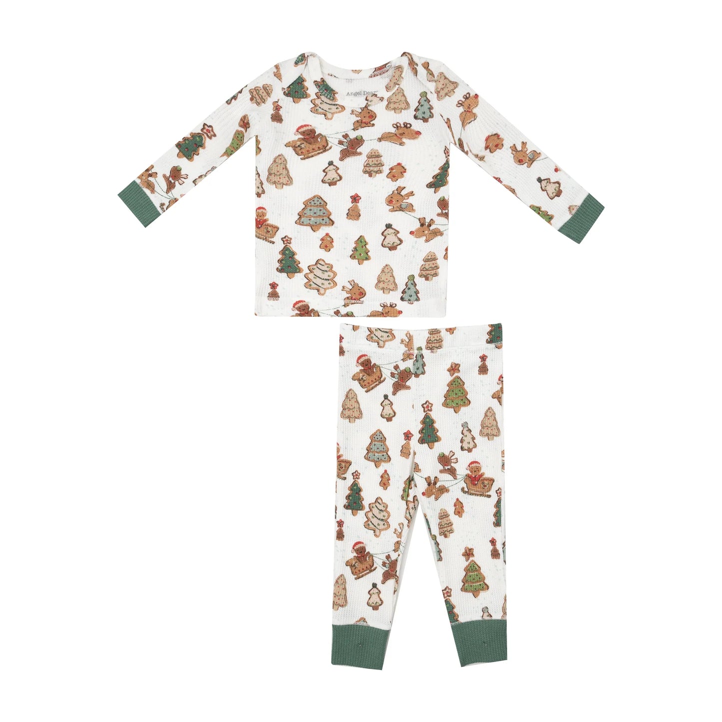 Gingerbread Sleigh Ride Long Sleeve Loungewear Set