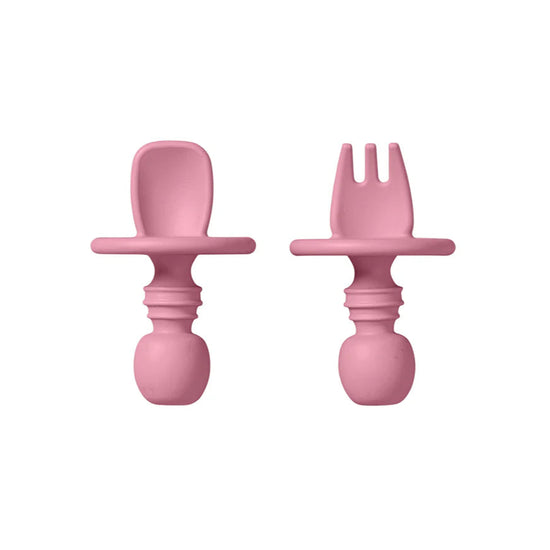 Anti-Choking Initiation Cutlery - Blossom