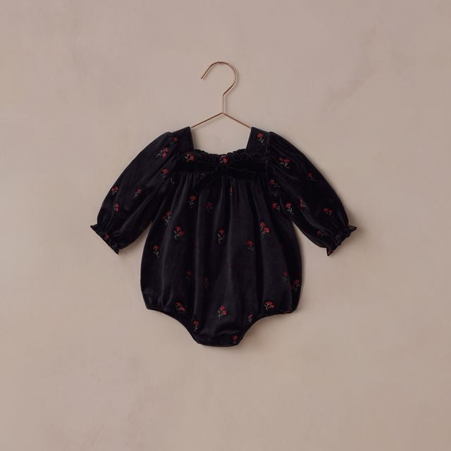 Annette Romper - Velvet Floral