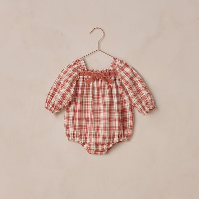 Annette Romper - Holiday Tartan