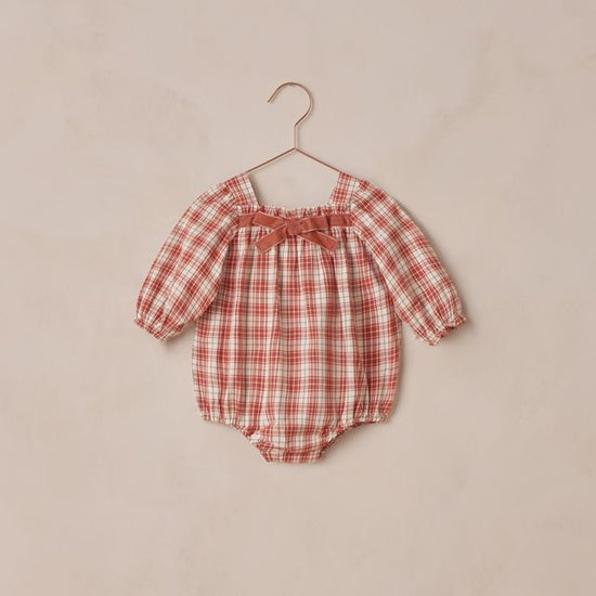 Annette Romper - Holiday Tartan