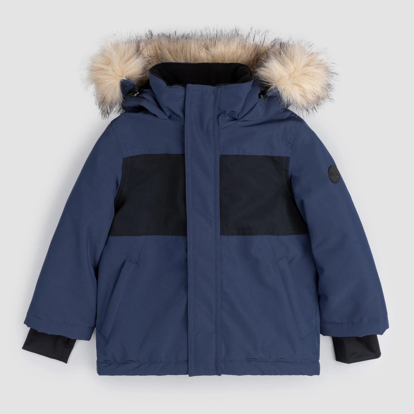 Miles Blue Hooded Parka