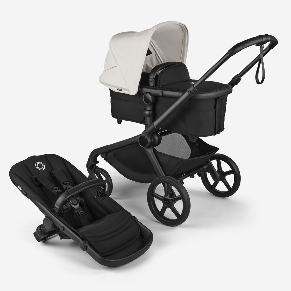 Kangaroo Stroller Bassinet Misty White The Piccolina Shop