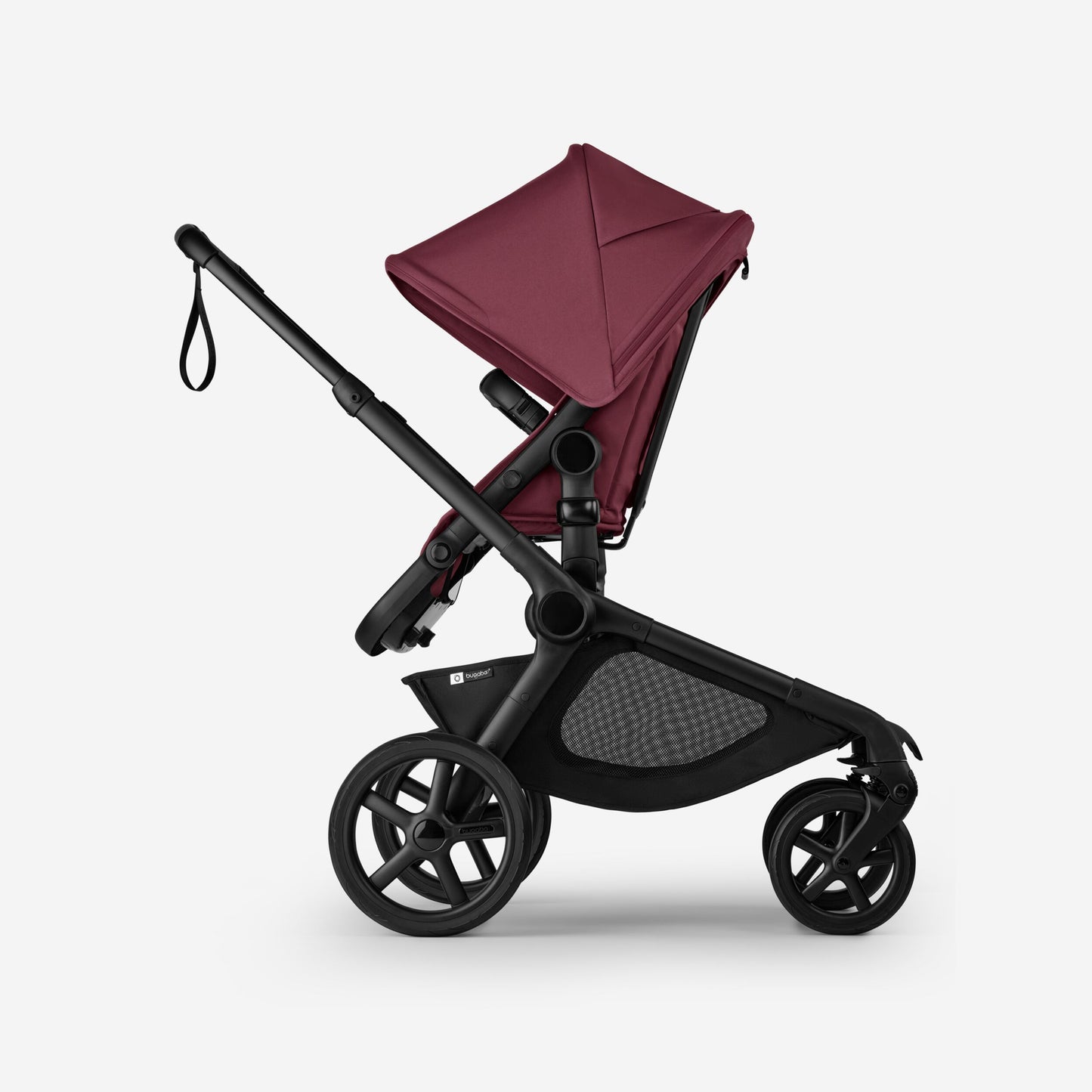 Kangaroo Stroller & Bassinet - Dark Cherry