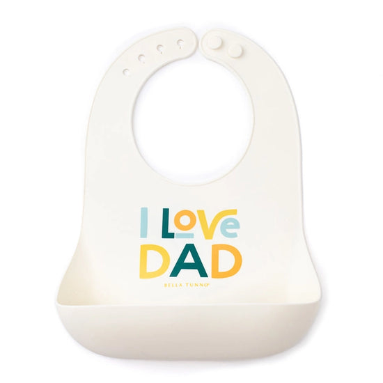 I Love Dad Wonder Bib