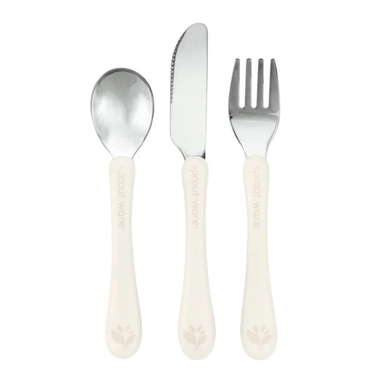 Stainless Steel and Sprout Ware® Kids’ Cutlery