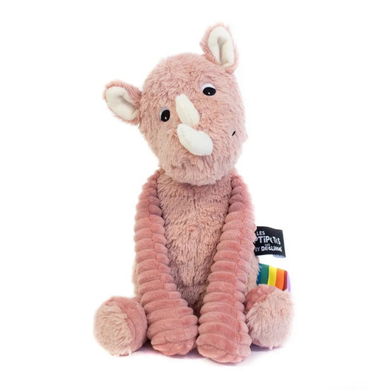 Rhinoceros Plush Toy - Pink