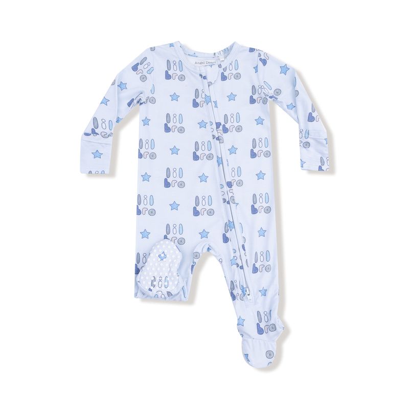 Lil Bro 2-Way Zipper Footie