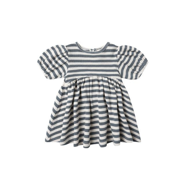Darla Dress - Ocean Stripe