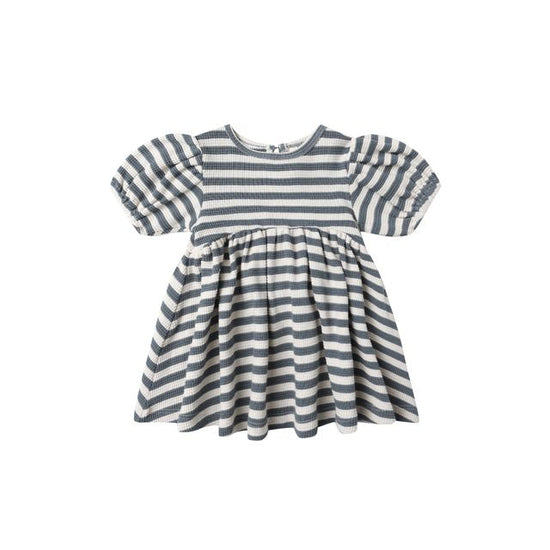 Darla Dress - Ocean Stripe