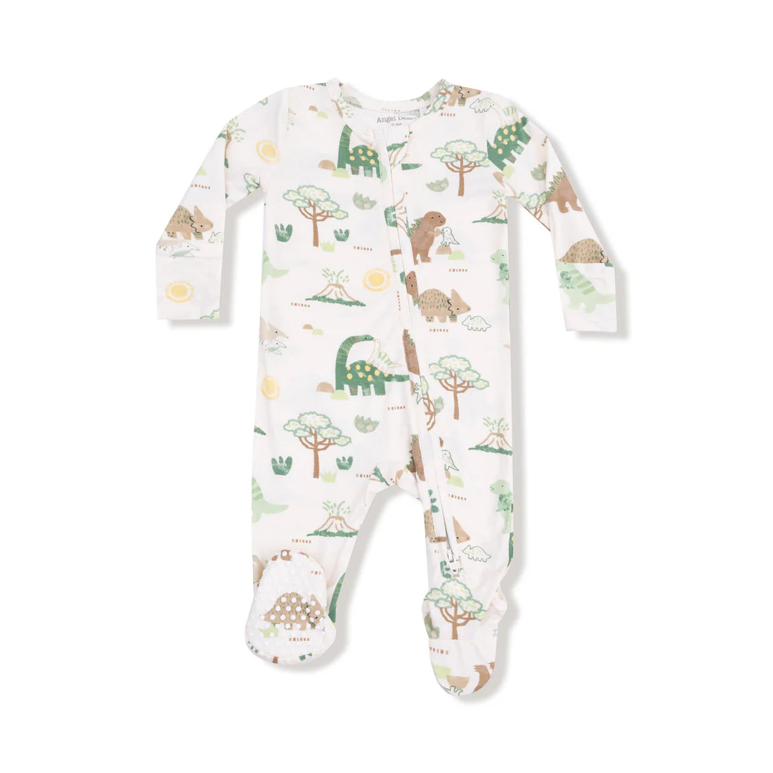 Baby Love Dinos 2-Way Zipper Footie (Copy)