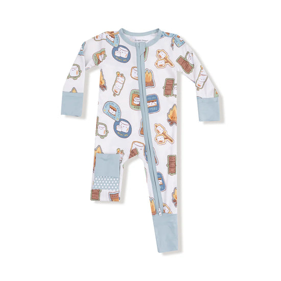 Smores Collection 2-Way Zipper Romper