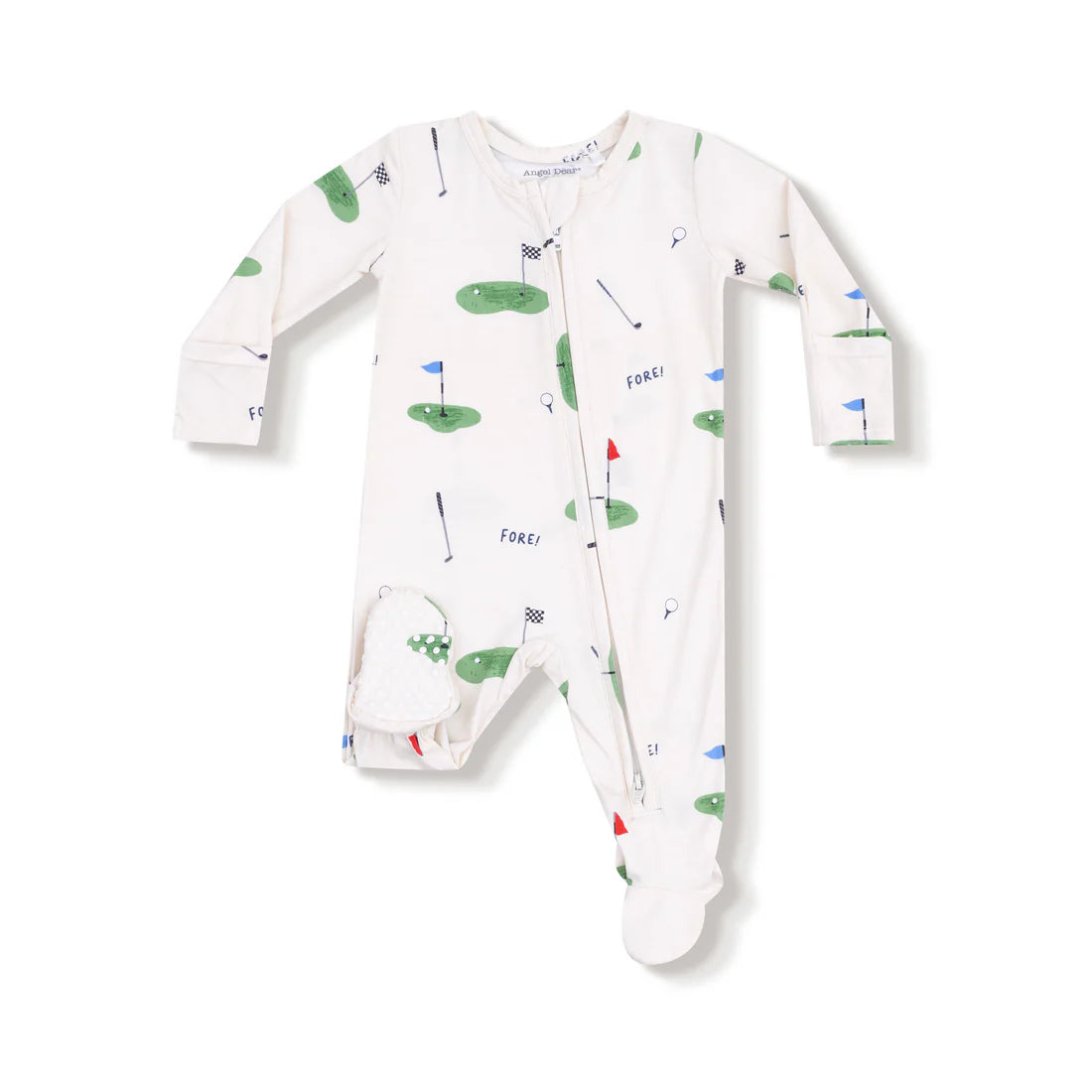 All Fore Golf 2-Way Zipper Footie