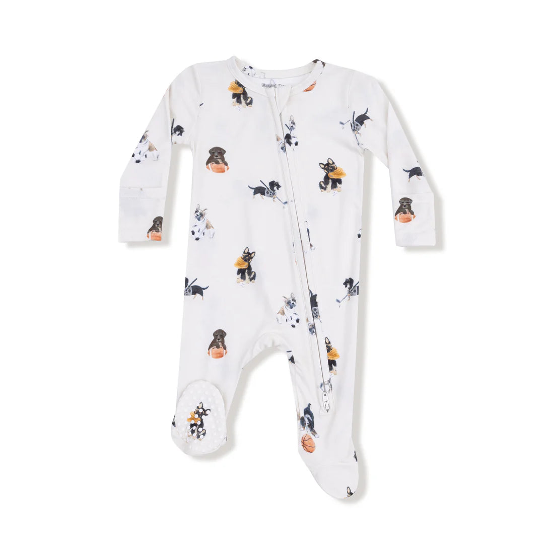 Sporty Puppies 2-Way Zipper Footie