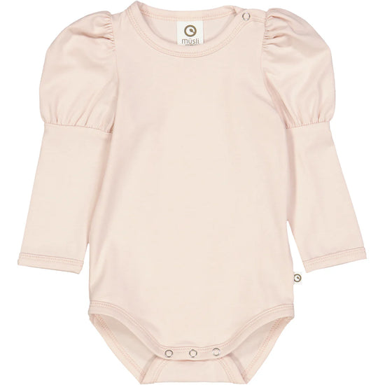 Cozy Me Puff Sleeve Bodysuit - Nightingale