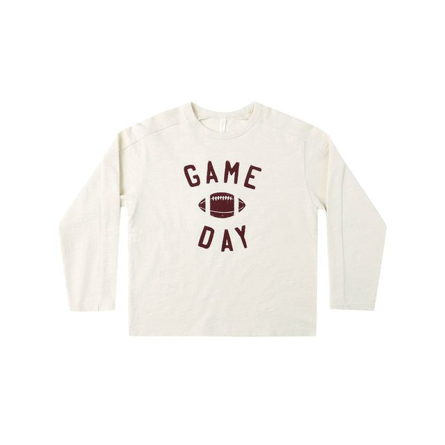 Long Sleeve Paneled Tee - Game Day