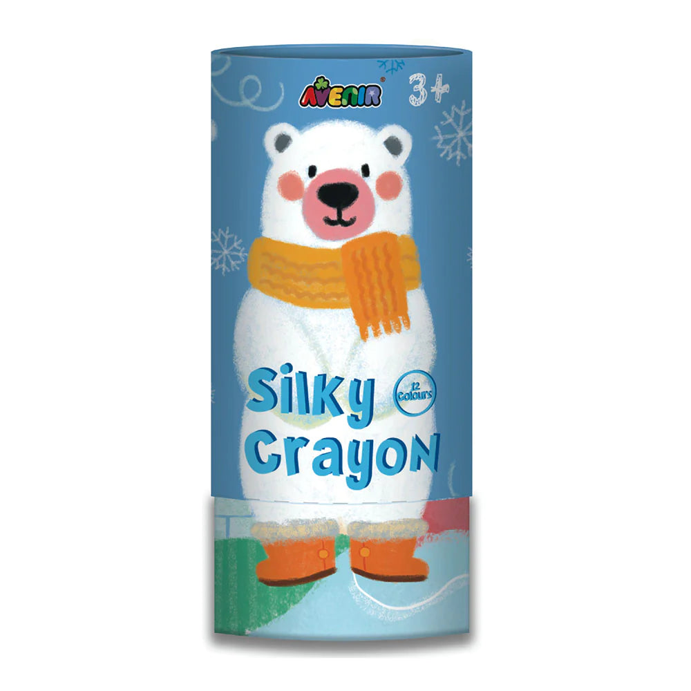 Silky Crayon - Polar Bear – The Piccolina Shop